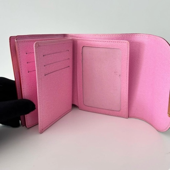 Louis Vuitton Authentic Joey White Multicolour Wallet - Takashi Murakami - Picture 5 of 13